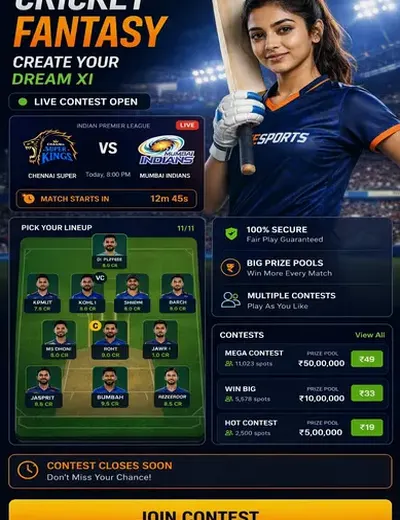 Jogoonline88 (game online 88) fantasy cricket & matchday visual 3