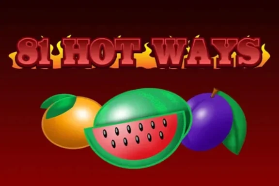 Jogar 81 Hot Ways — caça-níqueis online
